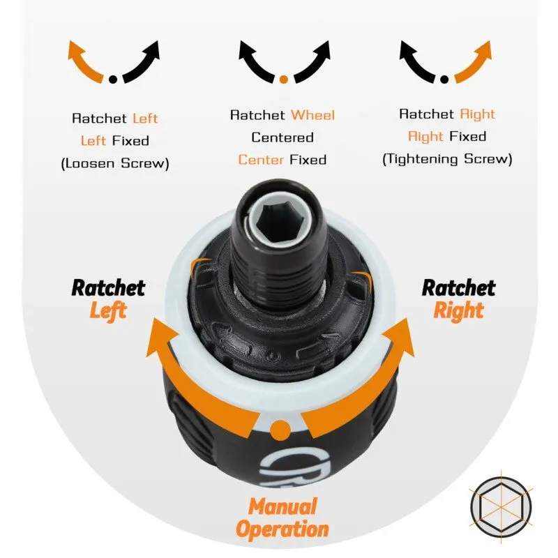 13in1 Ratchet Precision Screwdriver Set Magnetic Telescopic Labor Saving Multifunction Screw Driver CRV Mini Repair Tool