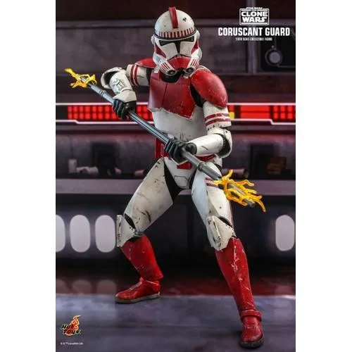 1:6 Star Wars : The Clone Wars - Coruscant Guard Figure TMS025 Hot Toys