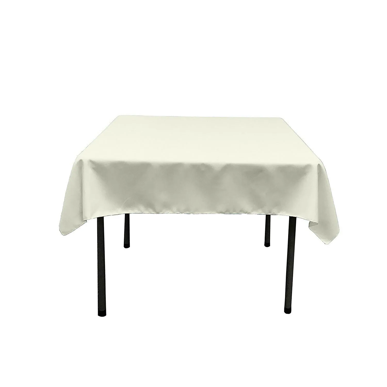 42"x42" SQUARE POLY POPLIN TABLECLOTH