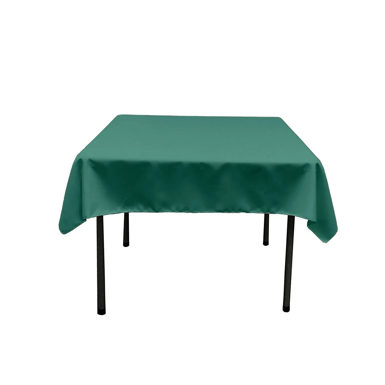 42"x42" SQUARE POLY POPLIN TABLECLOTH