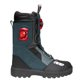 509 Raid Double Boa Snowmobile Boots Sharkskin Blue