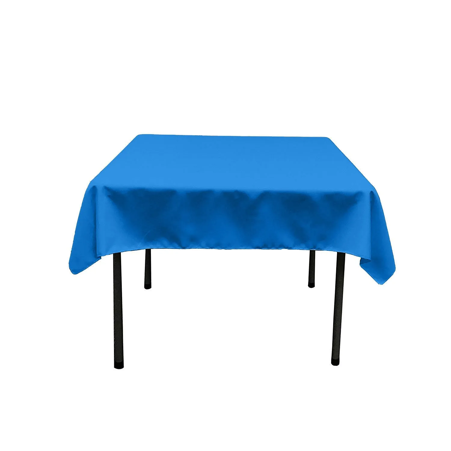 51"x51" SQUARE POLY POPLIN TABLECLOTH