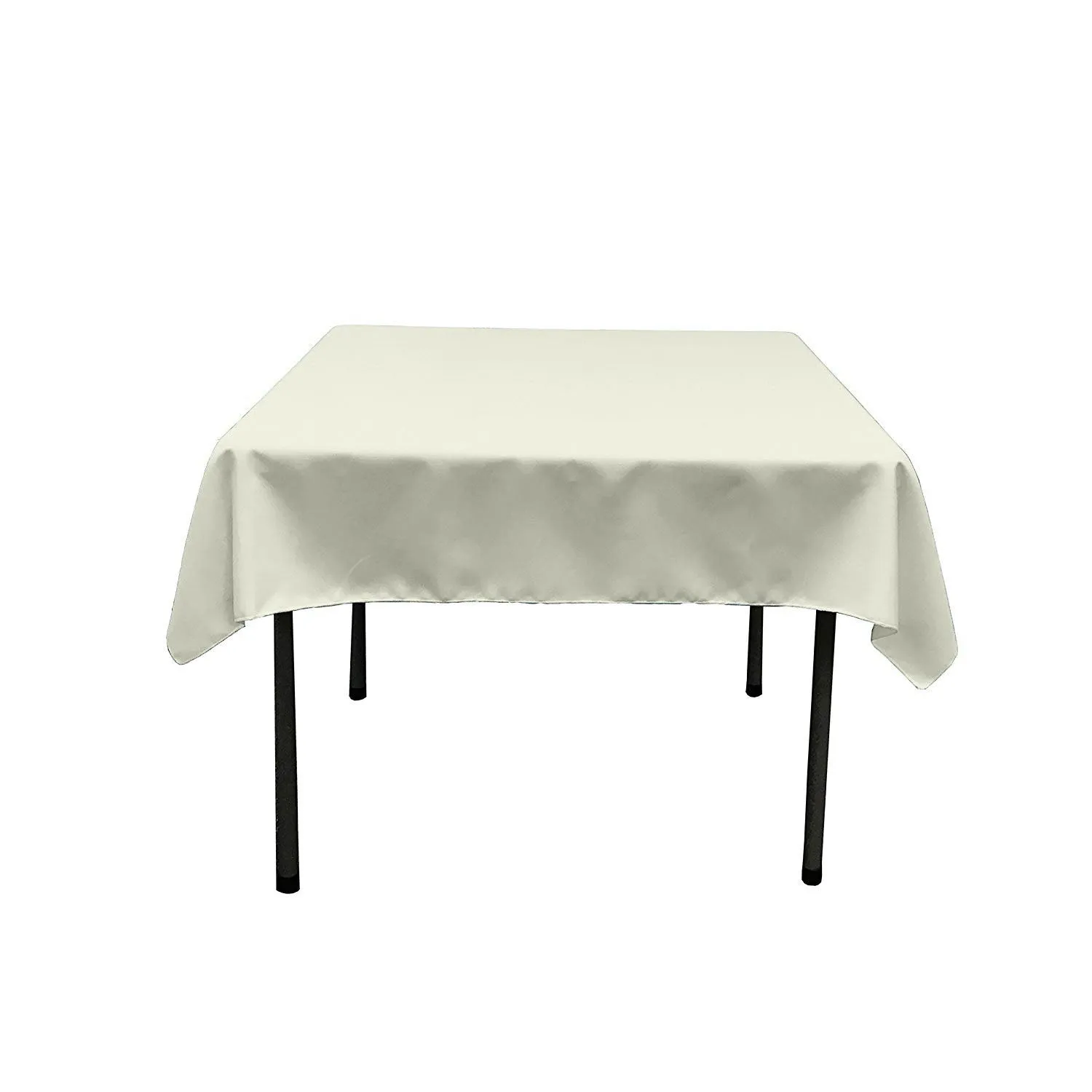 51"x51" SQUARE POLY POPLIN TABLECLOTH