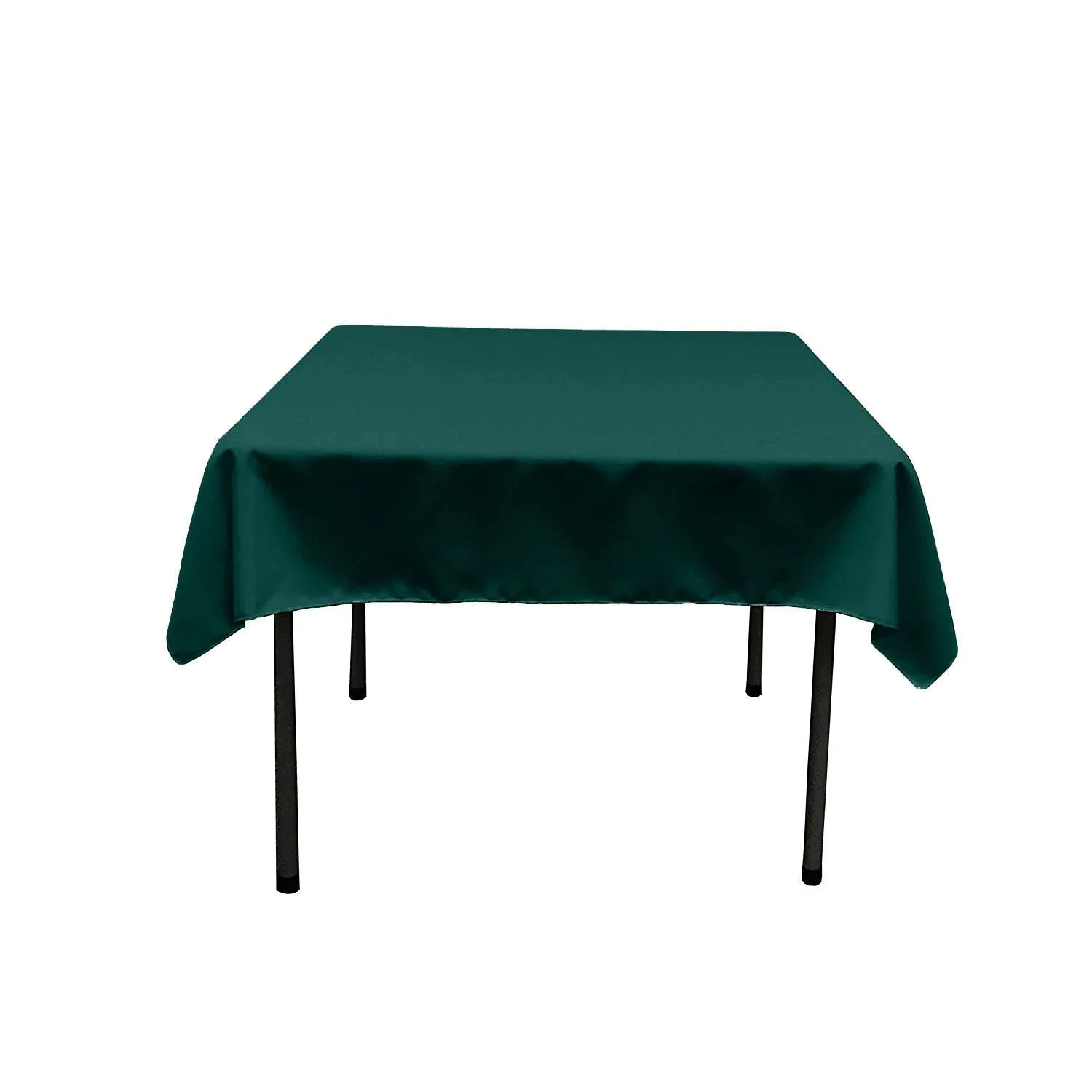 51"x51" SQUARE POLY POPLIN TABLECLOTH