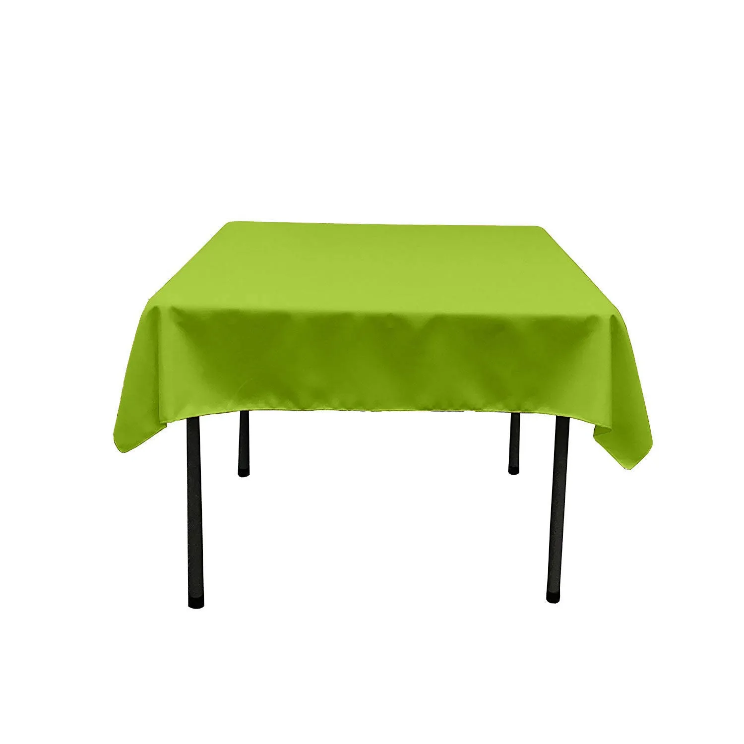 51"x51" SQUARE POLY POPLIN TABLECLOTH