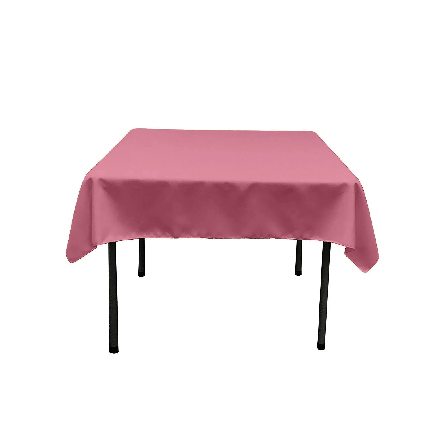 51"x51" SQUARE POLY POPLIN TABLECLOTH