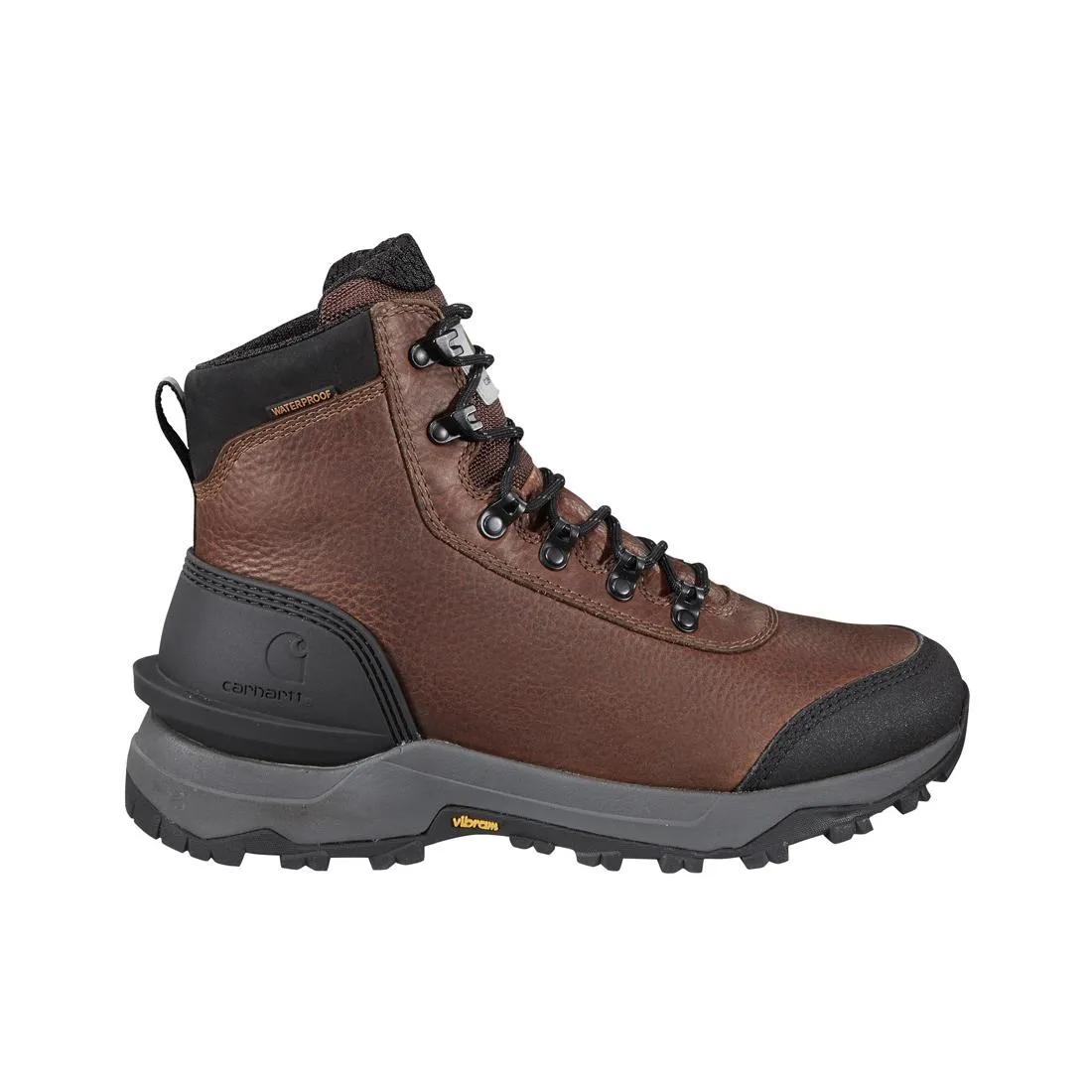 6" Outdoor Hike Waterproof Insulated Soft Toe Boot Red Brown