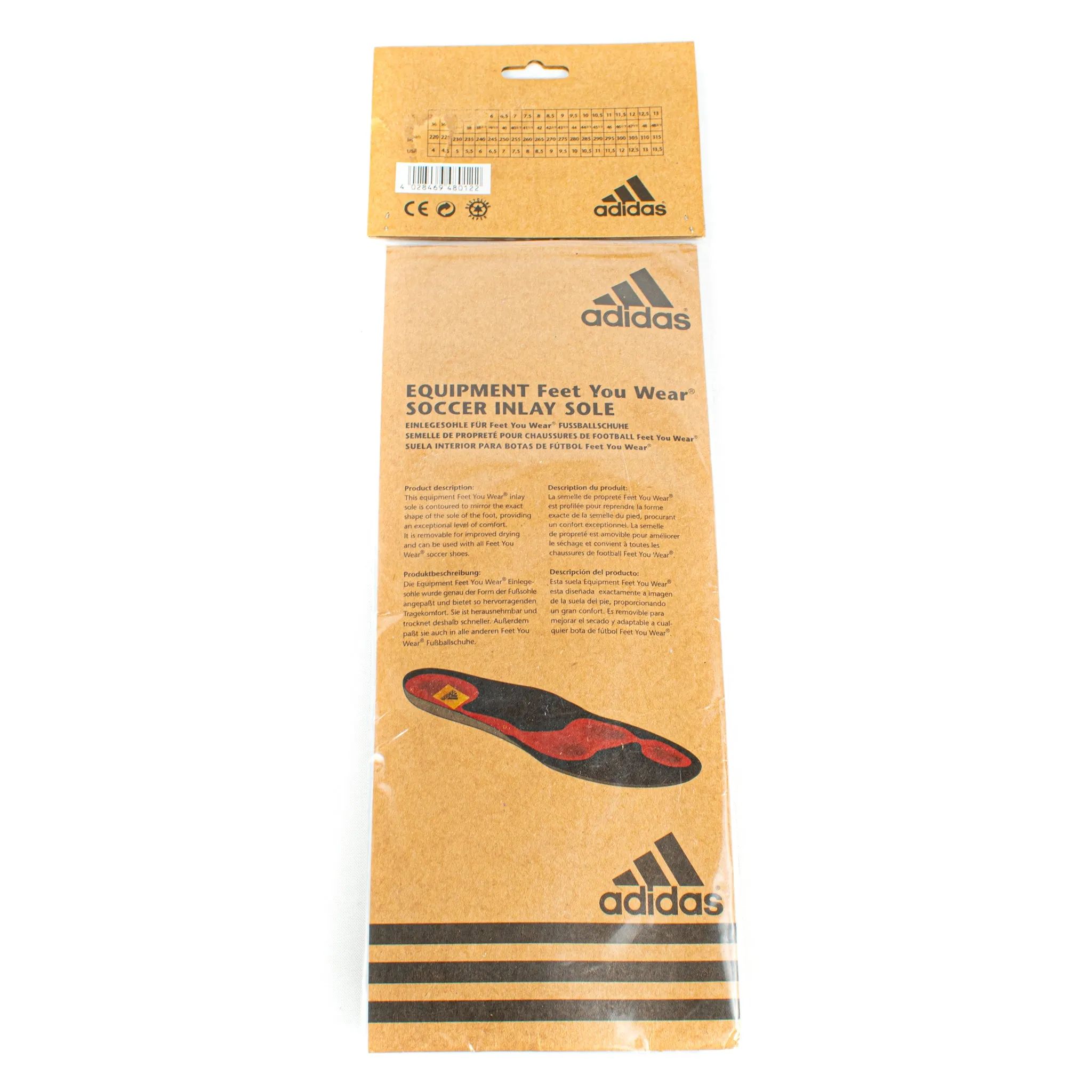 Adidas Feet You Wear Predator Accelerator Insoles