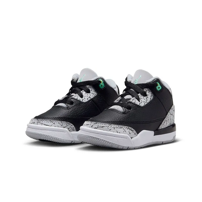 Air Jordan 3 Retro "Green Glow" Toddler