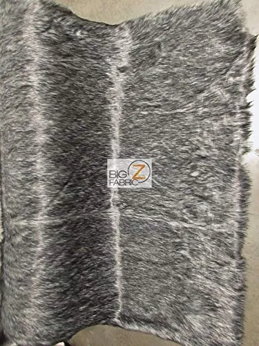 Amber Arctic Alaskan Husky Long Pile Faux Fur Fabric / Sold By The Yard