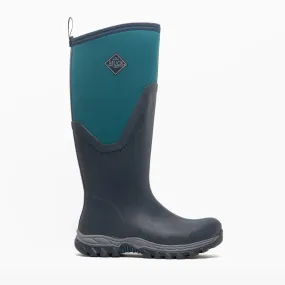 ARCTIC SPORT II TALL Womens Rubber Wellington Boots Navy/Spruce