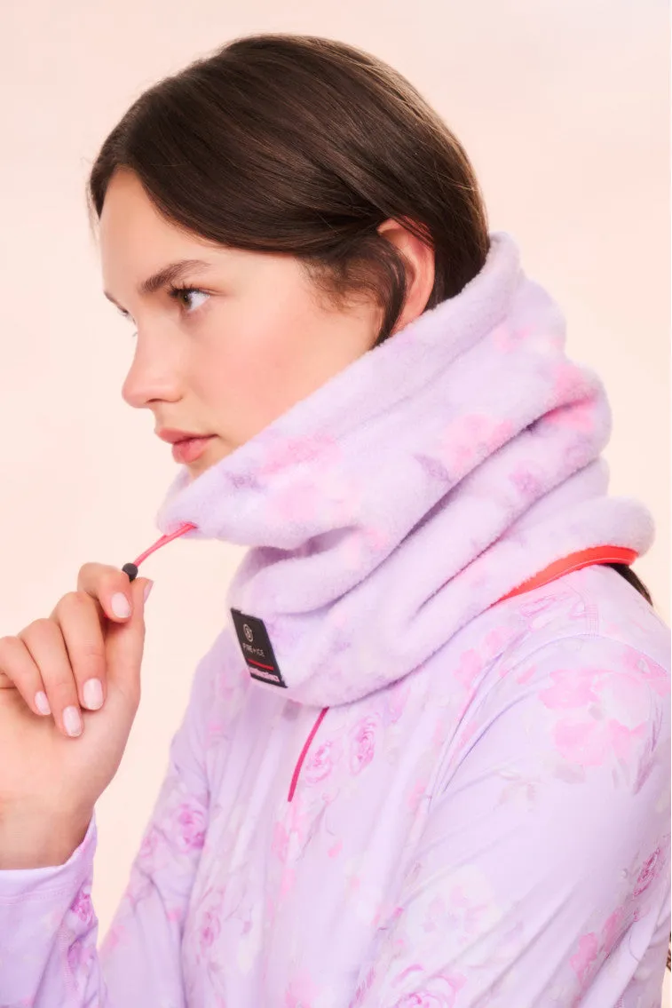 BOGNER FIRE ICE x LoveShackFancy Arian Neck Gaiter - HIBISCUS