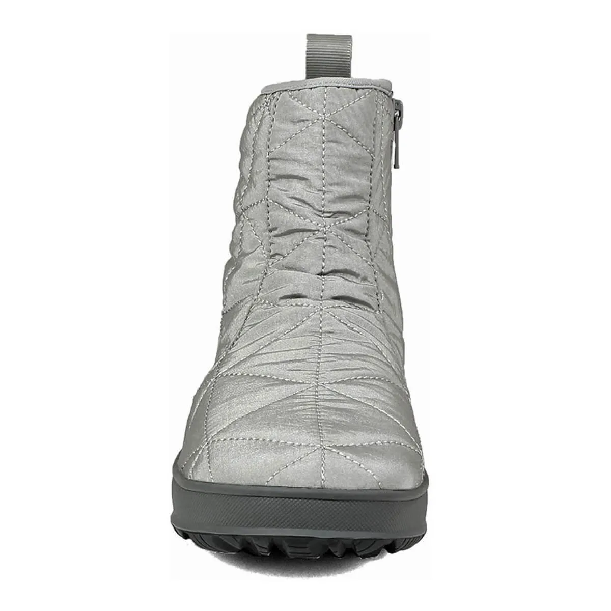 Bogs Women's Snow Boot - Snowday Light Gray Waterproof Low | 72239-050