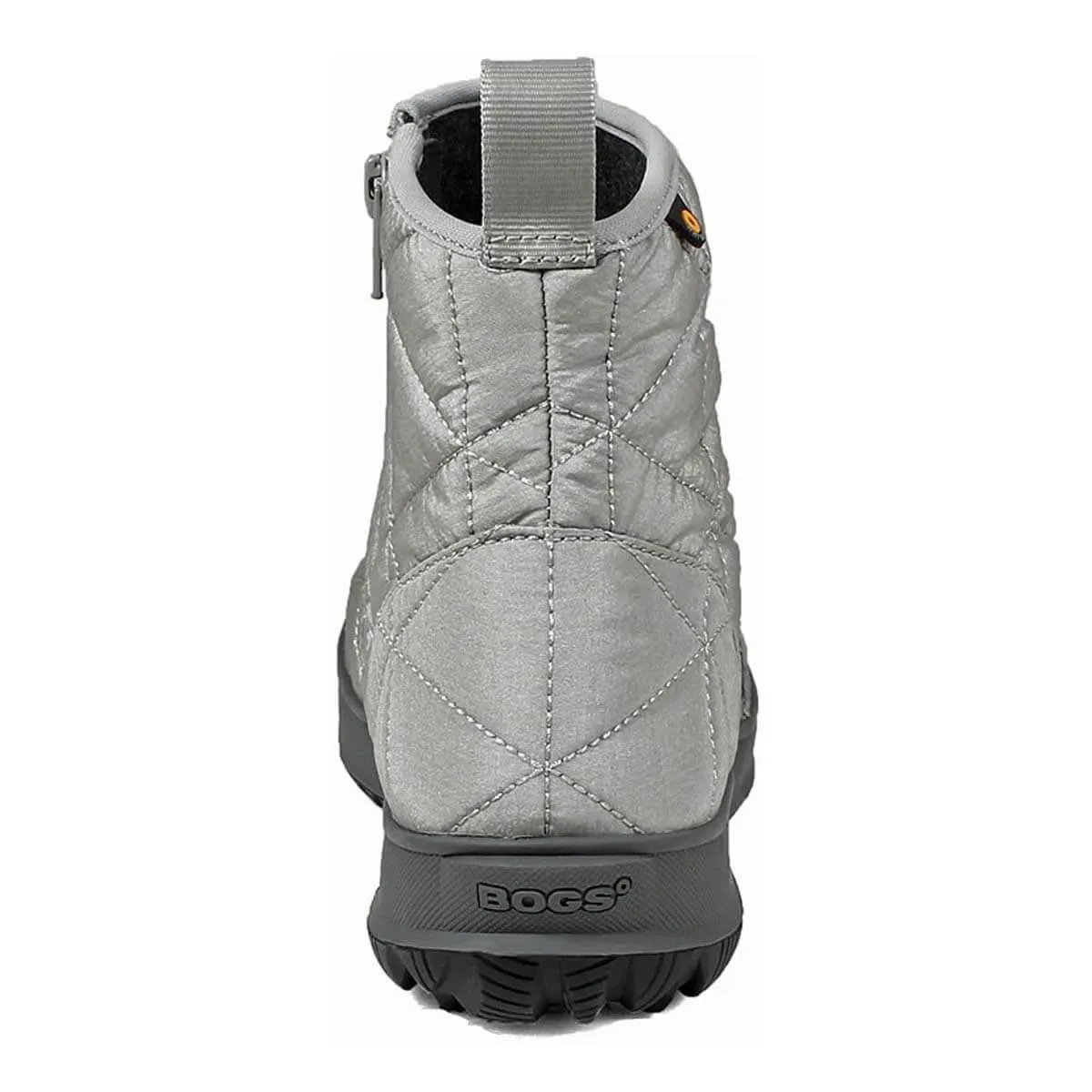 Bogs Women's Snow Boot - Snowday Light Gray Waterproof Low | 72239-050