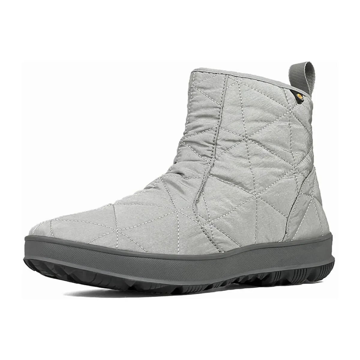 Bogs Women's Snow Boot - Snowday Light Gray Waterproof Low | 72239-050