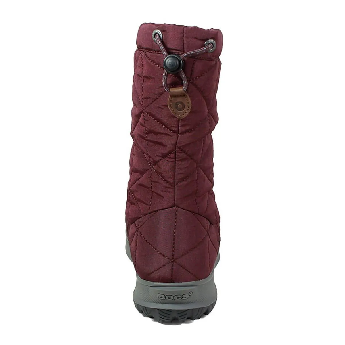 Bogs Women's Snow Boot - Snowday Wine Waterproof Mid | 72238-609