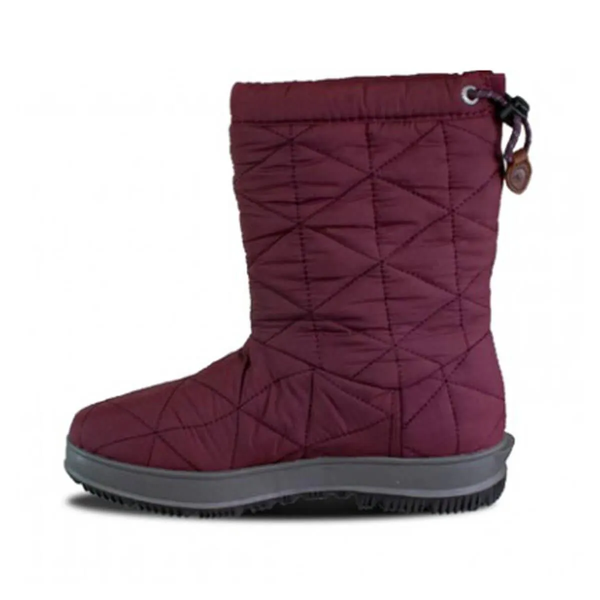 Bogs Women's Snow Boot - Snowday Wine Waterproof Mid | 72238-609