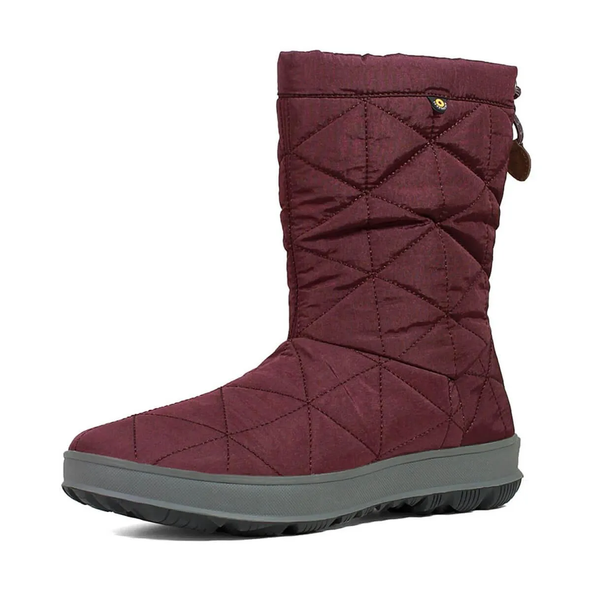 Bogs Women's Snow Boot - Snowday Wine Waterproof Mid | 72238-609