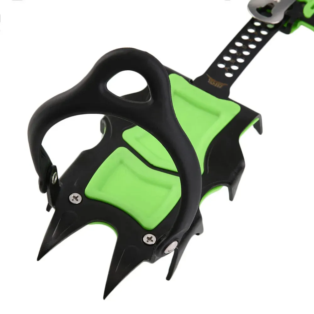 BRS 14-Point Manganese Steel Strap On Crampons