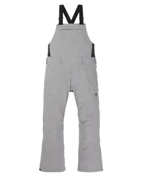 Burton Men's Snowdial 2L Bib Snow Pants - Sharkskin