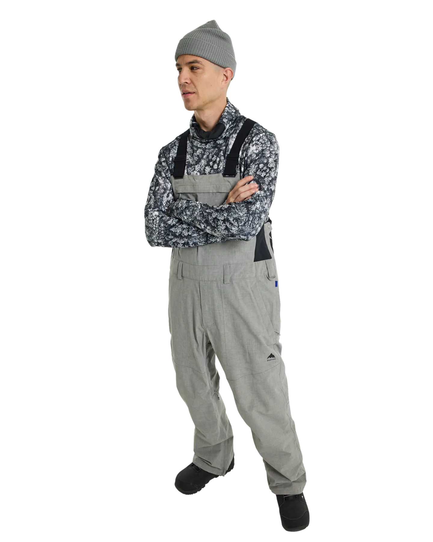 Burton Men's Snowdial 2L Bib Snow Pants - Sharkskin