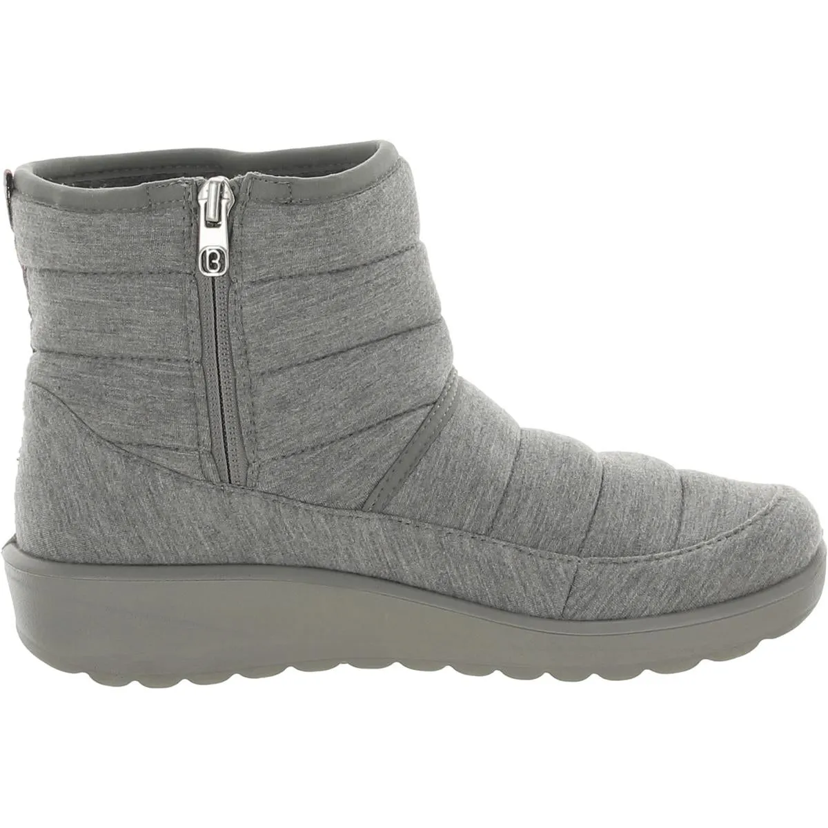 Bzees Womens Glacier Zipper Ankle Boots