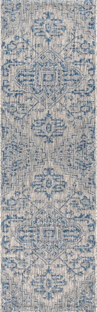 Cascade Bohemian Medallion Textured Weave Indoor/outdoor Area Rug