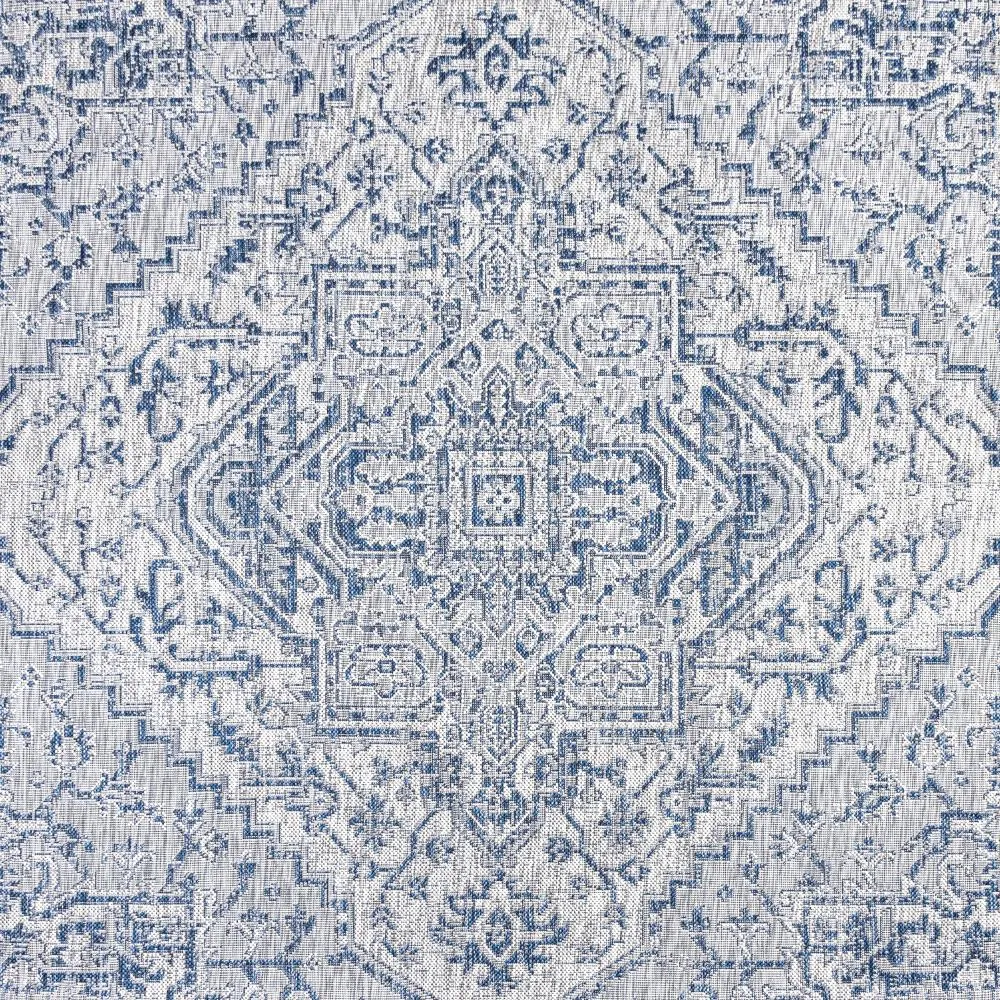 Cascade Bohemian Medallion Textured Weave Indoor/outdoor Area Rug