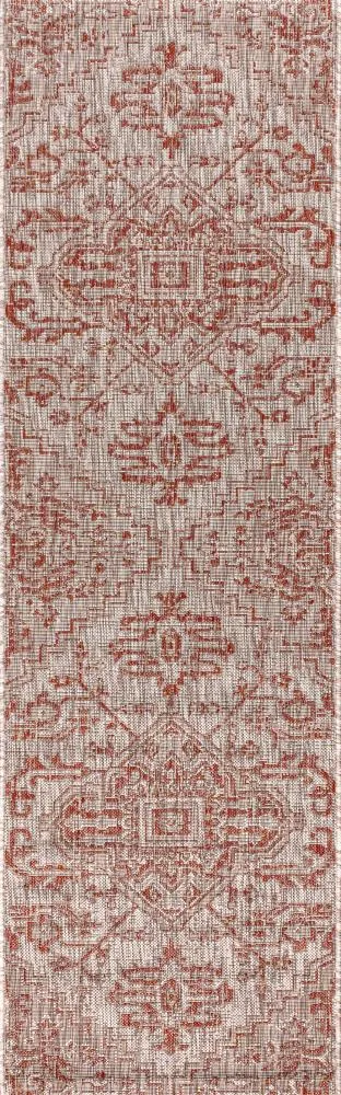 Cascade Bohemian Medallion Textured Weave Indoor/outdoor Area Rug