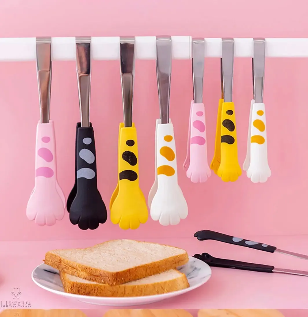 Cat Paw Themed Food Tongs