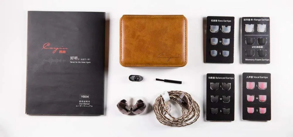 Cayin YB04 in-Ear Monitor with Four Balanced Armature Drivers Earphone