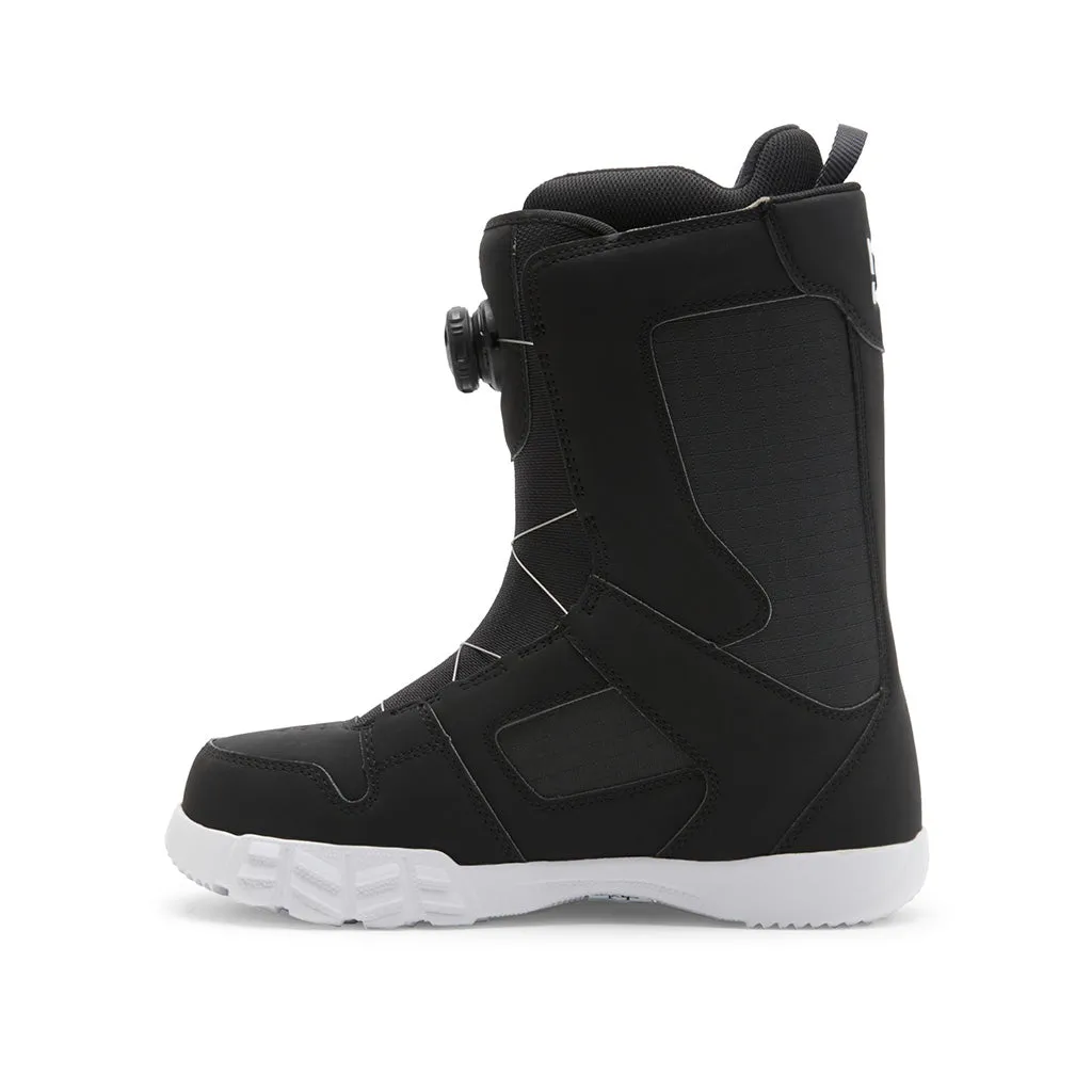 DC 2024 Phase Boa Boots - Black/White