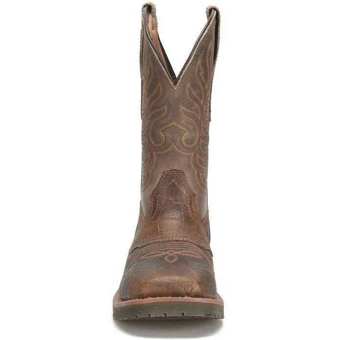 Double H Men's Highland 11" Wide ST Roper Work Boot -Brown- DH6144