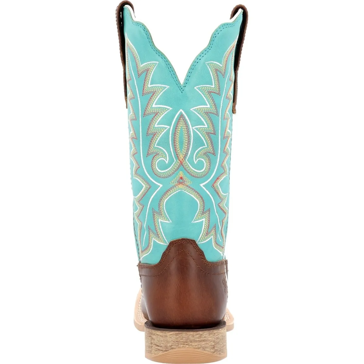 Durango Lady Rebel Pro Women's 12" Western Boots Drd0443 In Bay Brown And Arctic Blue