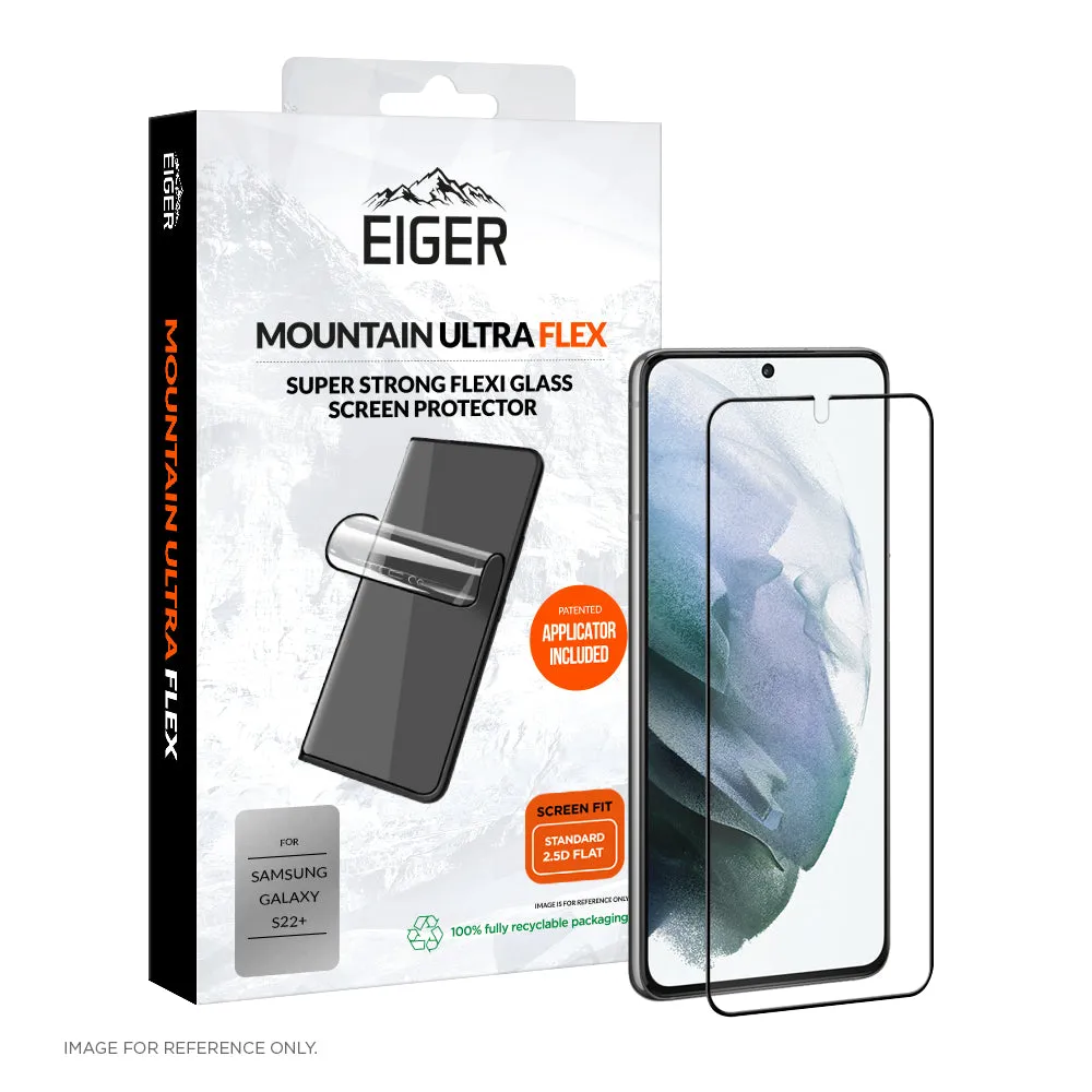 Eiger Mountain Ultraflex Flexiglass 2.5D Screen Protector for Samsung Galaxy S22 