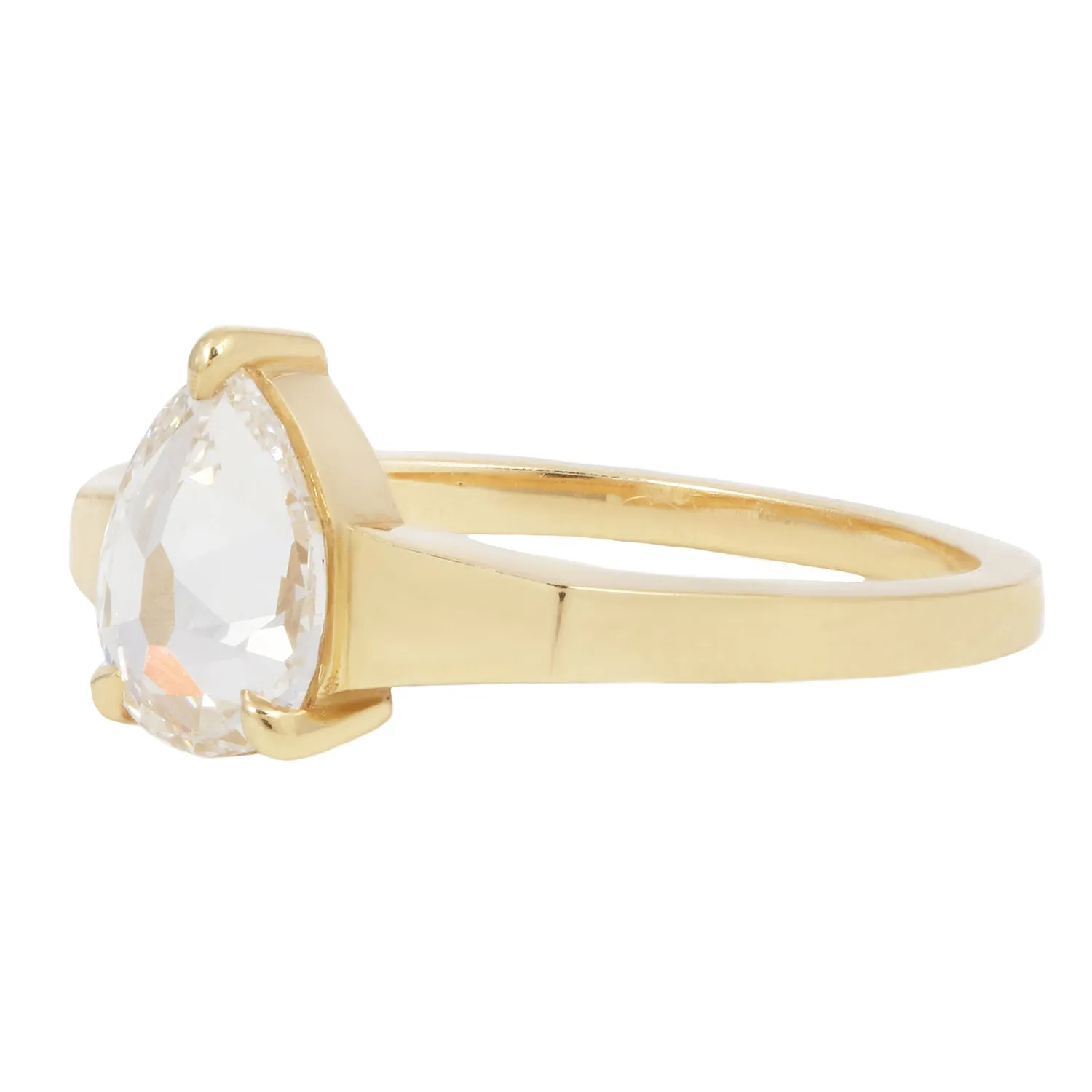 Glacier Pear Diamond Ring