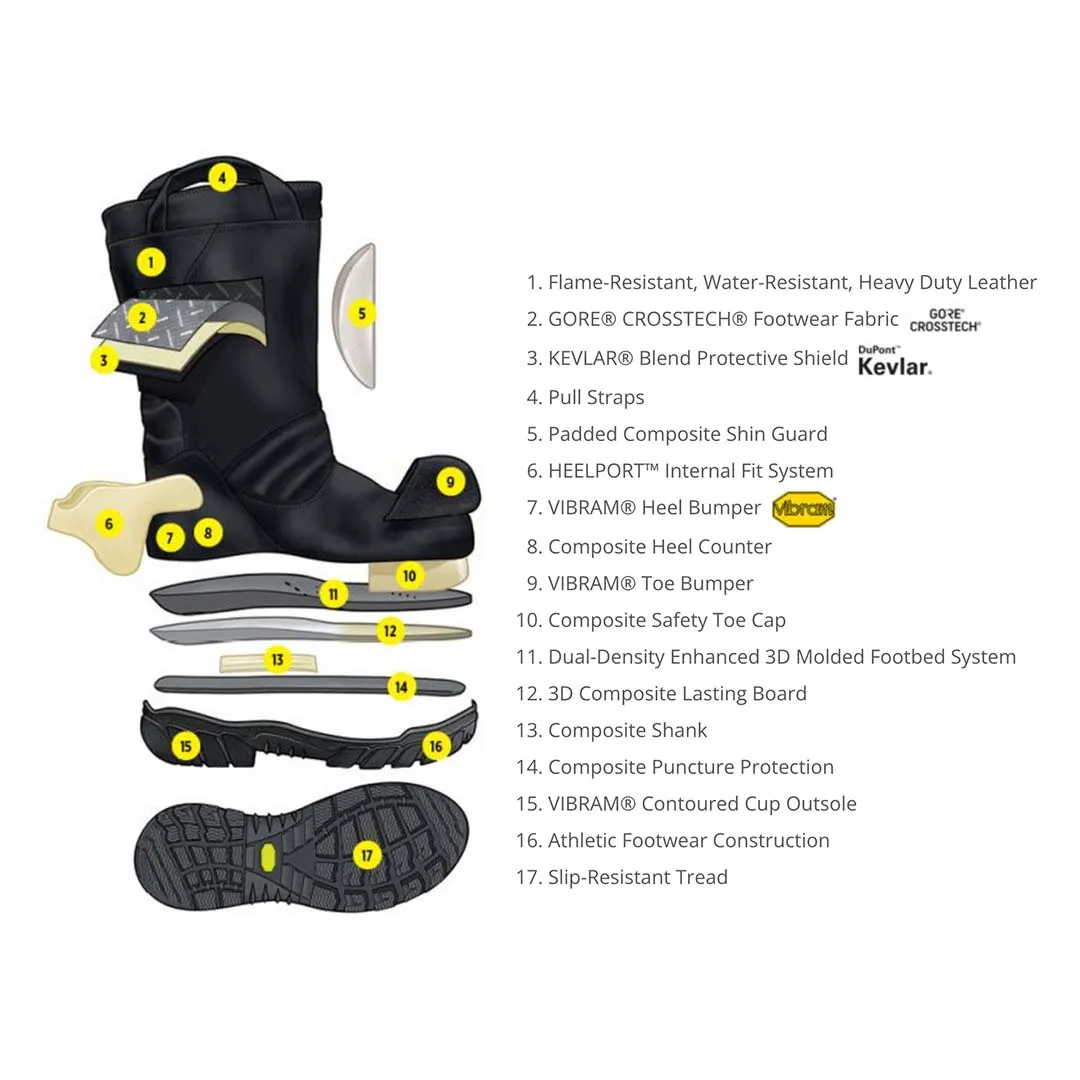 Globe SHADOW™ XF Leather Boots with VIBRAM® Arctic Grip