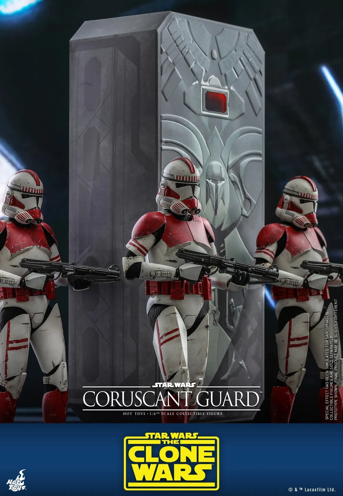 Hot Toys - TMS025 - Star Wars: The Clone War - 1/6th scale Coruscant Guar Collectible Figure