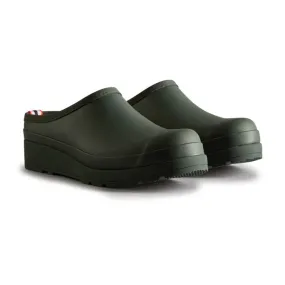 Hunter Ladies Play Clog - Arctic Moss