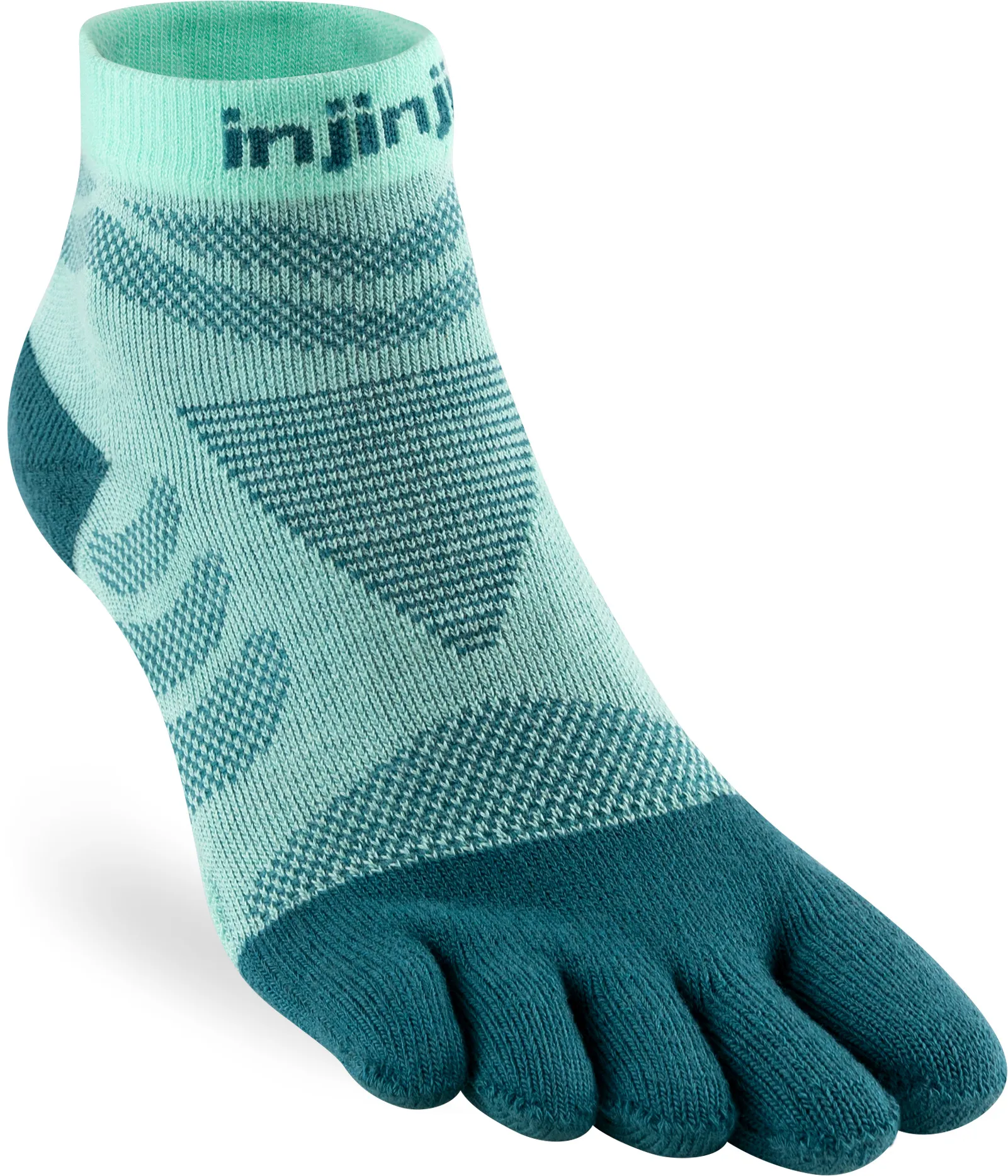 Injinji Women&#x27;S Ultra Run Mini-Crew Glacier | Buy Injinji Women&#x27;S Ultra Run Mini-Crew Glacier here | Outnorth