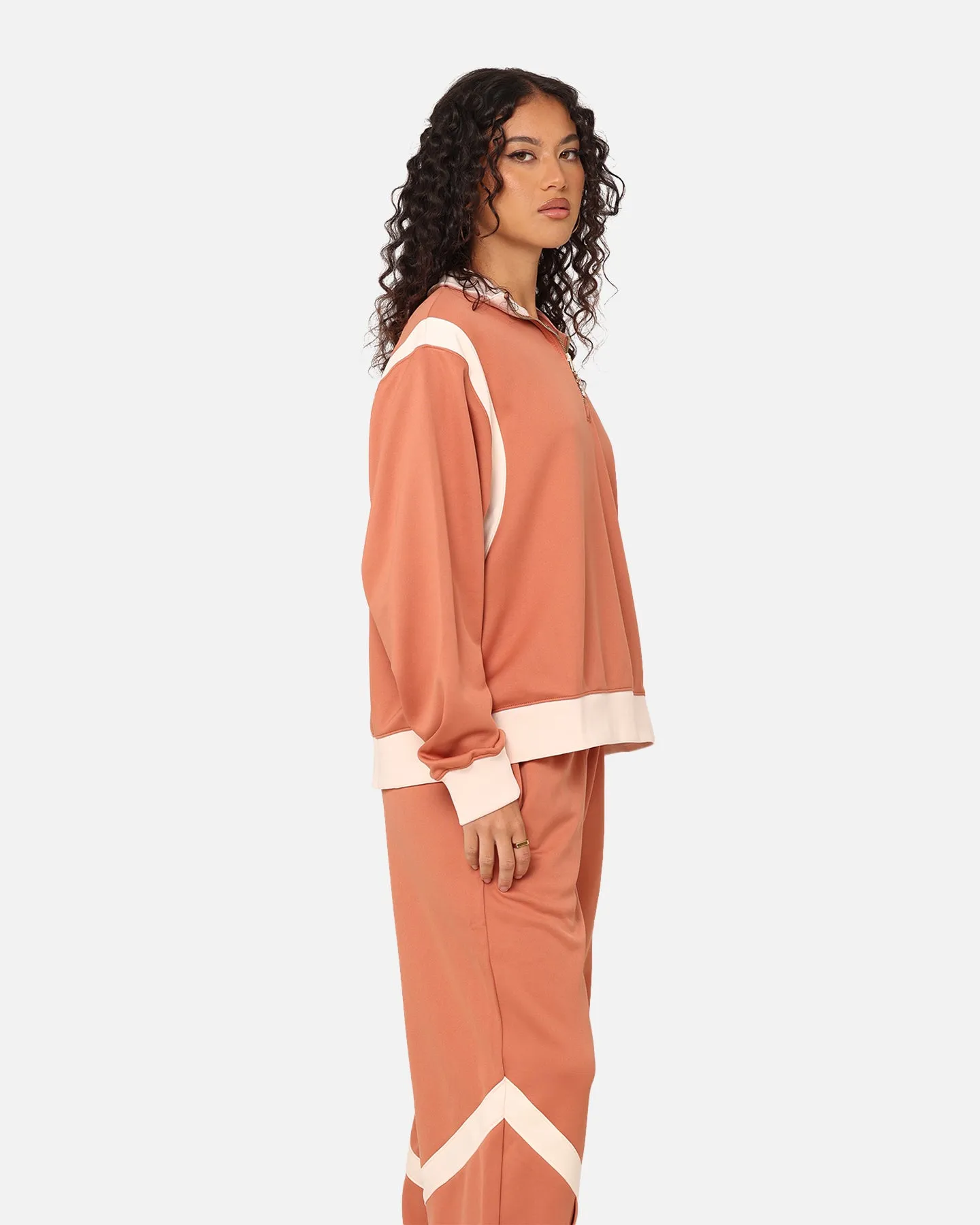 Jordan Women's (Her)itage Suit Top Sky J Orange/Guava Ice