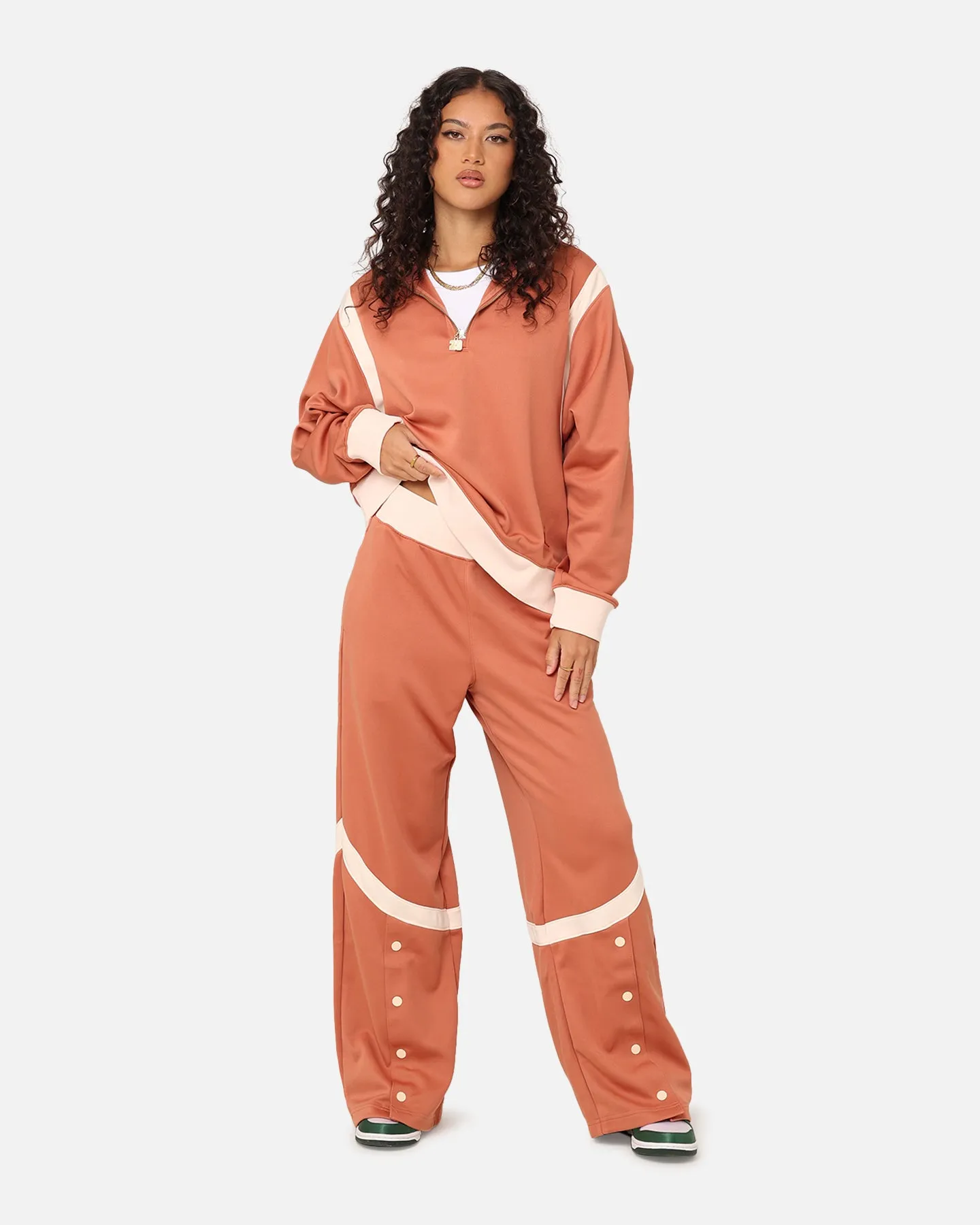 Jordan Women's (Her)itage Suit Top Sky J Orange/Guava Ice