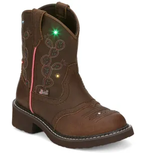 Justin Boots Kids Glitzi | Style JK9915 Color Brown