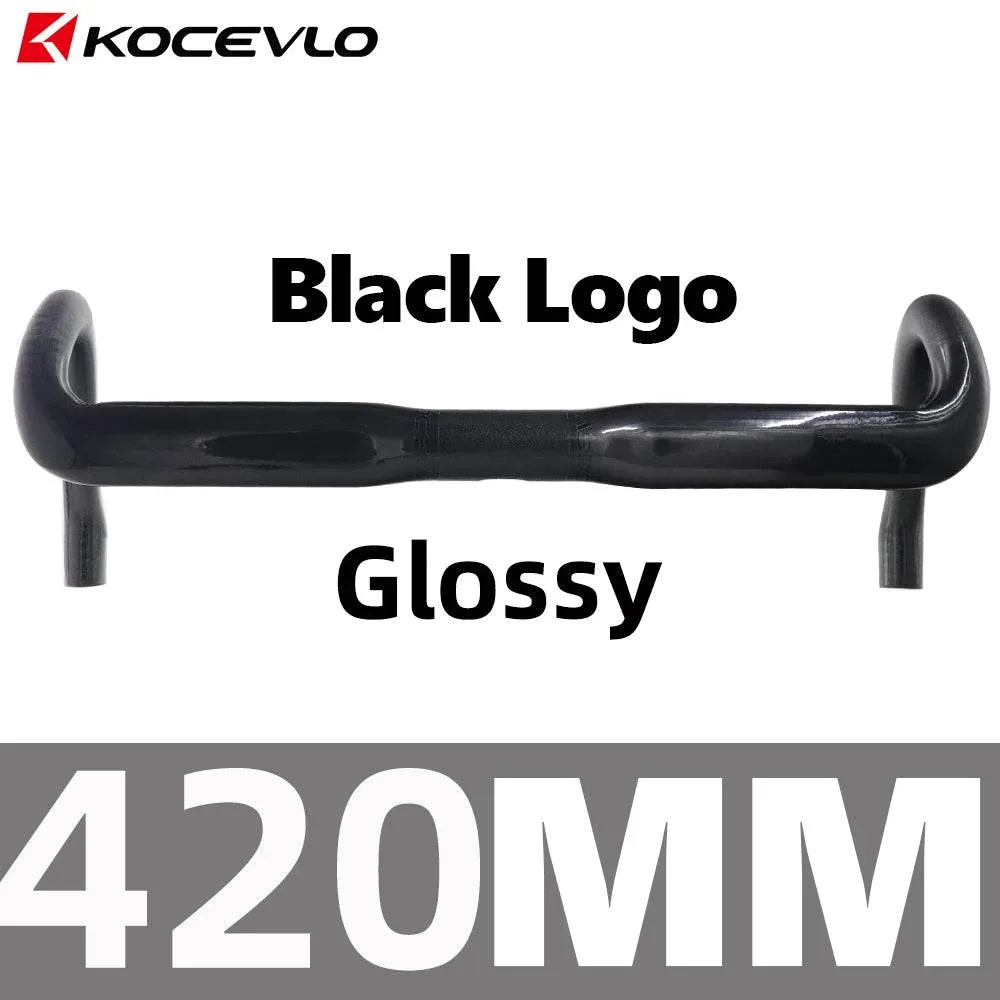 Kocevlo SL Road Carbon handlebar ultra light 150g Compatible  internal cabling system Gravel road bike handlebar 31.8mm