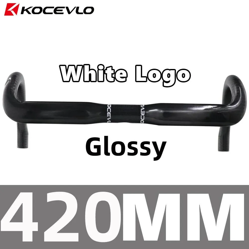 Kocevlo SL Road Carbon handlebar ultra light 150g Compatible  internal cabling system Gravel road bike handlebar 31.8mm