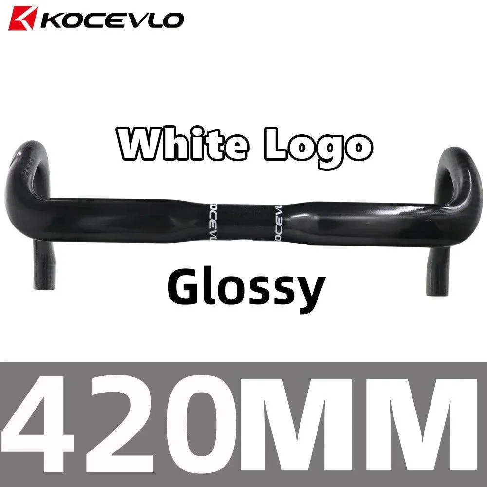 Kocevlo SL Road Carbon handlebar ultra light 150g Compatible  internal cabling system Gravel road bike handlebar 31.8mm