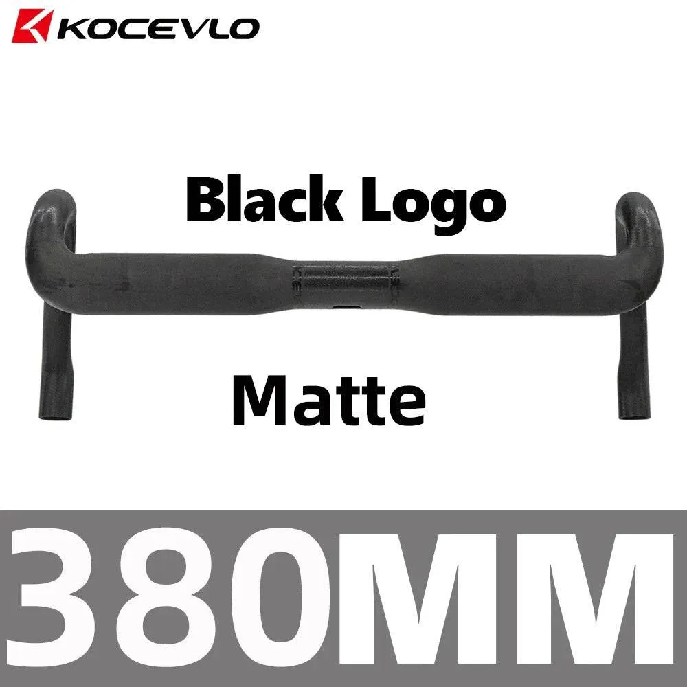 Kocevlo SL Road Carbon handlebar ultra light 150g Compatible  internal cabling system Gravel road bike handlebar 31.8mm