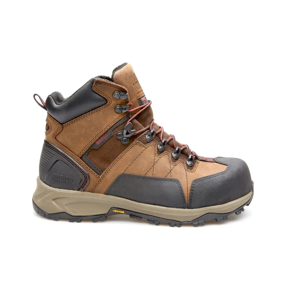 Kodiak Ice Conqueror Men's 6" Composite Toe Work Boot with Vibram® Arctic Grip® KD0A4TCVDBX