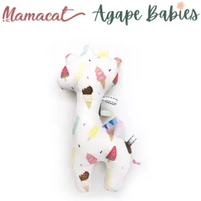 Mamacat Rattle Giraffe Ice Cream Confetti