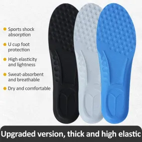 Memory Foam Insoles for Shoes Sole Deodorant Breathable Cushion Running Insoles